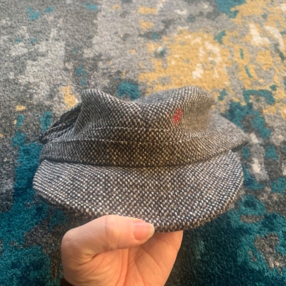 Broner Wool Blend Brown Tweed Hat Cap XL XLarge Lined Adjustable - Picture 4 of 6